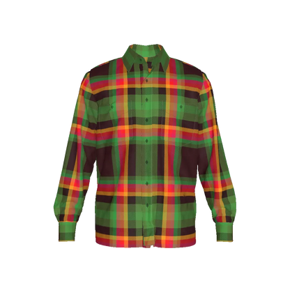 The One Flew Over the Cuckoos Nest Plaid Casual Long Sleeve