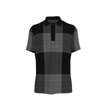 The Unknown Pleasures Plaid Polo