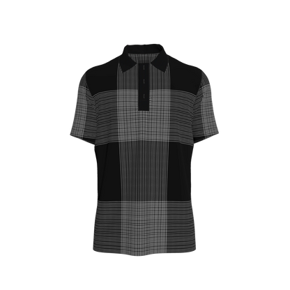 The Unknown Pleasures Plaid Polo