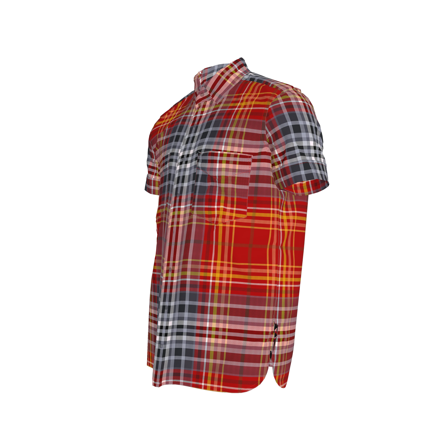 The Fragile Plaid Short Sleeve Shirt