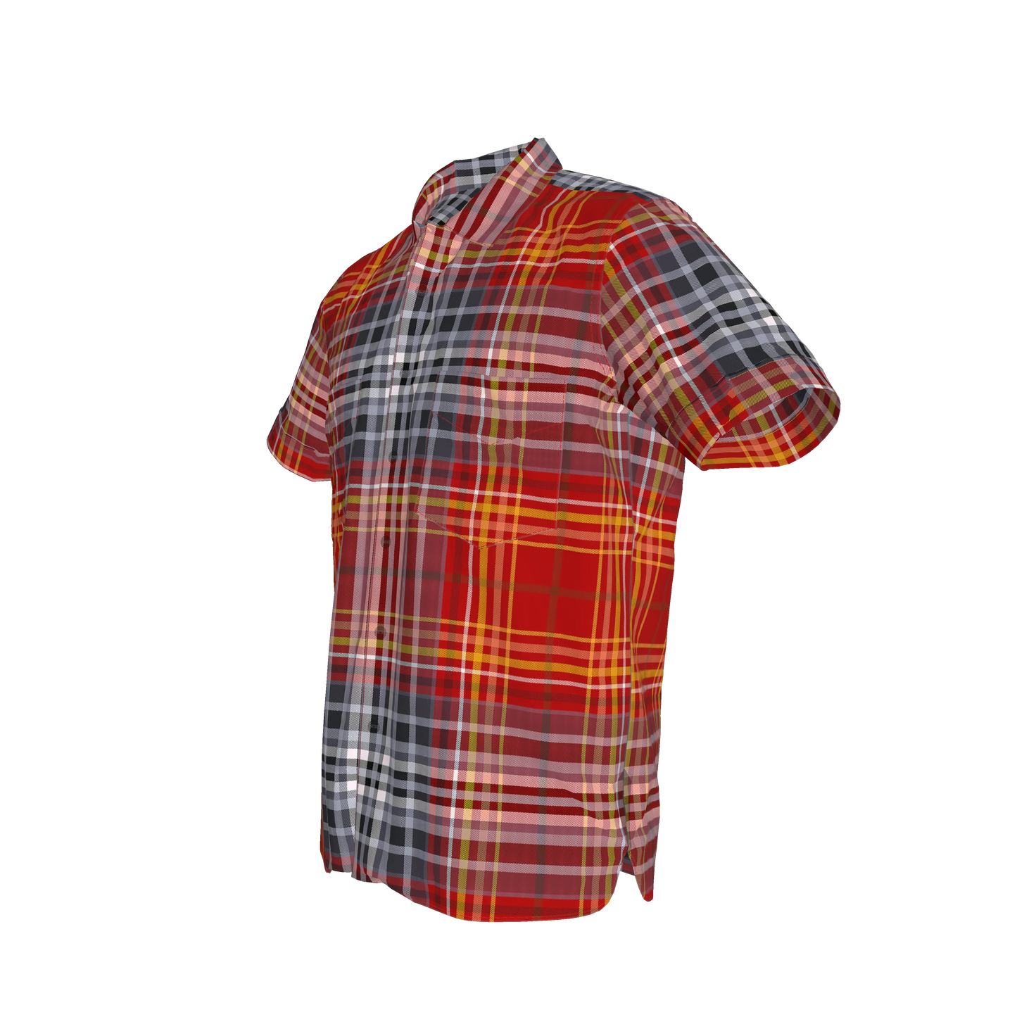 The Fragile Plaid Short Sleeve Shirt