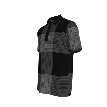 The Unknown Pleasures Plaid Polo