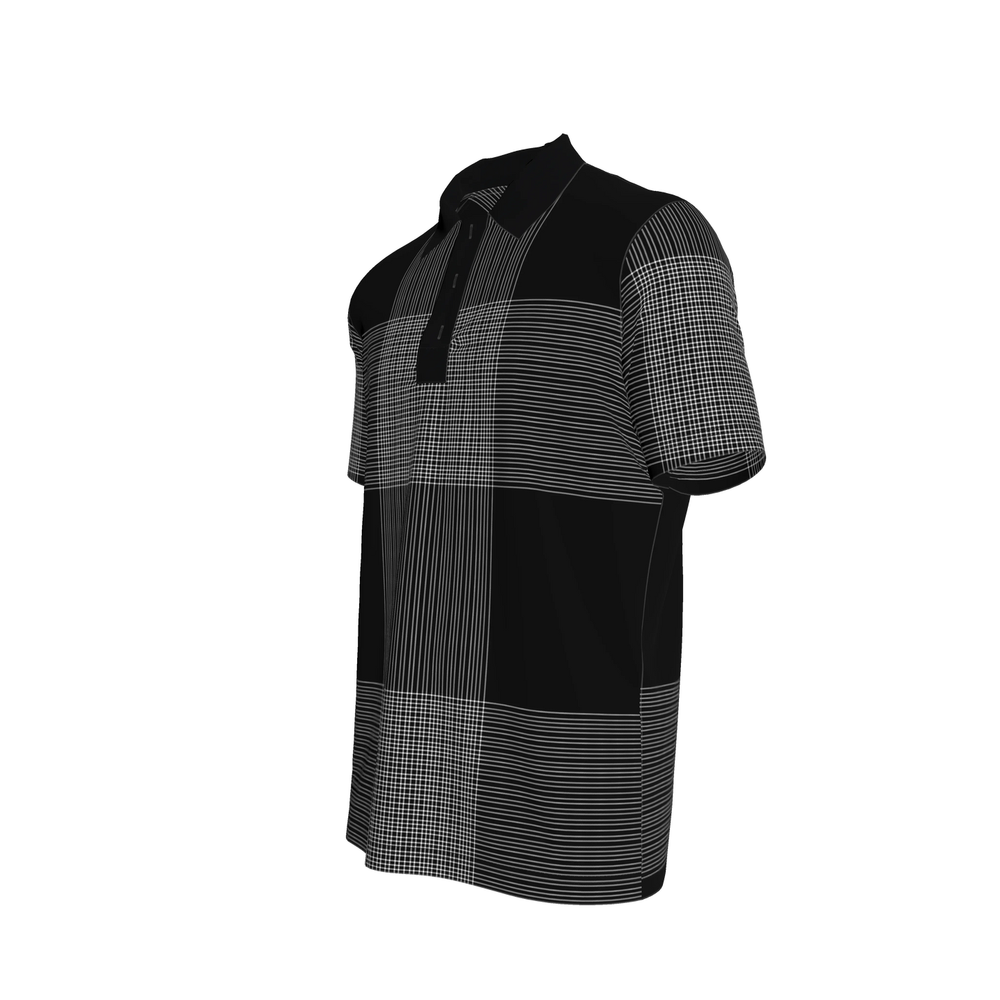 The Unknown Pleasures Plaid Polo
