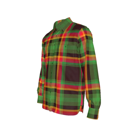 The One Flew Over the Cuckoos Nest Plaid Casual Long Sleeve