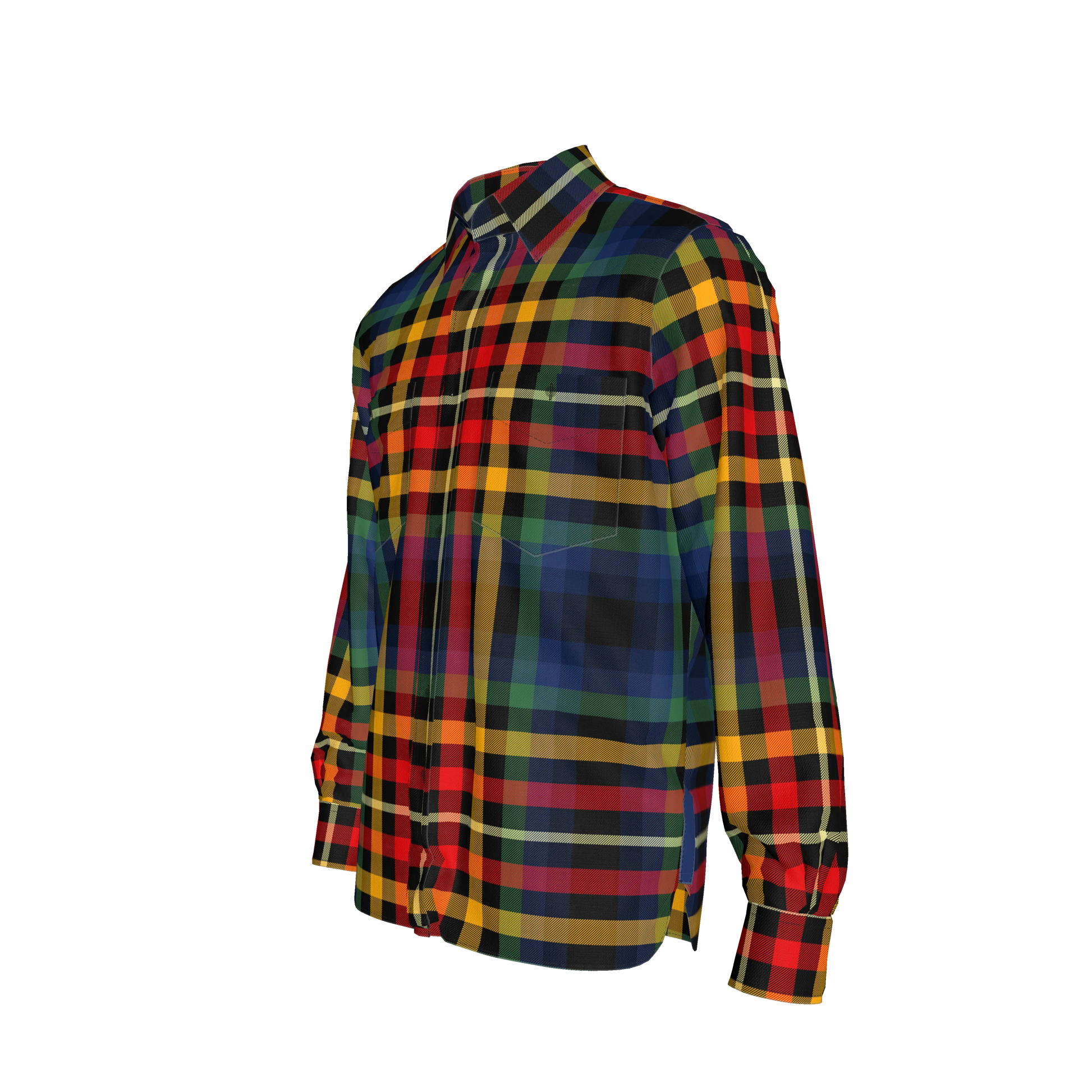 The People’s Instinctive Travels and the Paths of Rhythm Plaid Shirt