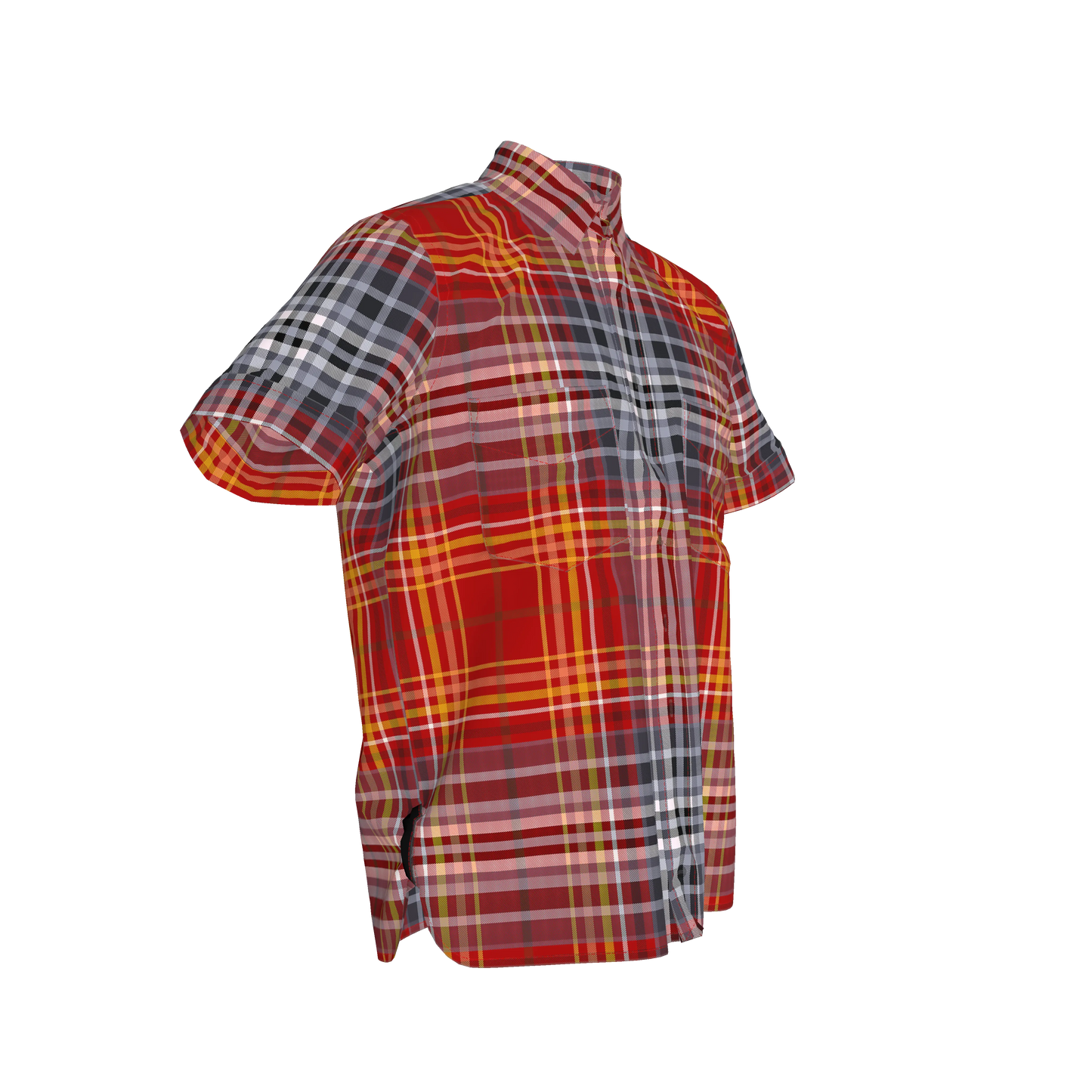 The Fragile Plaid Short Sleeve Shirt