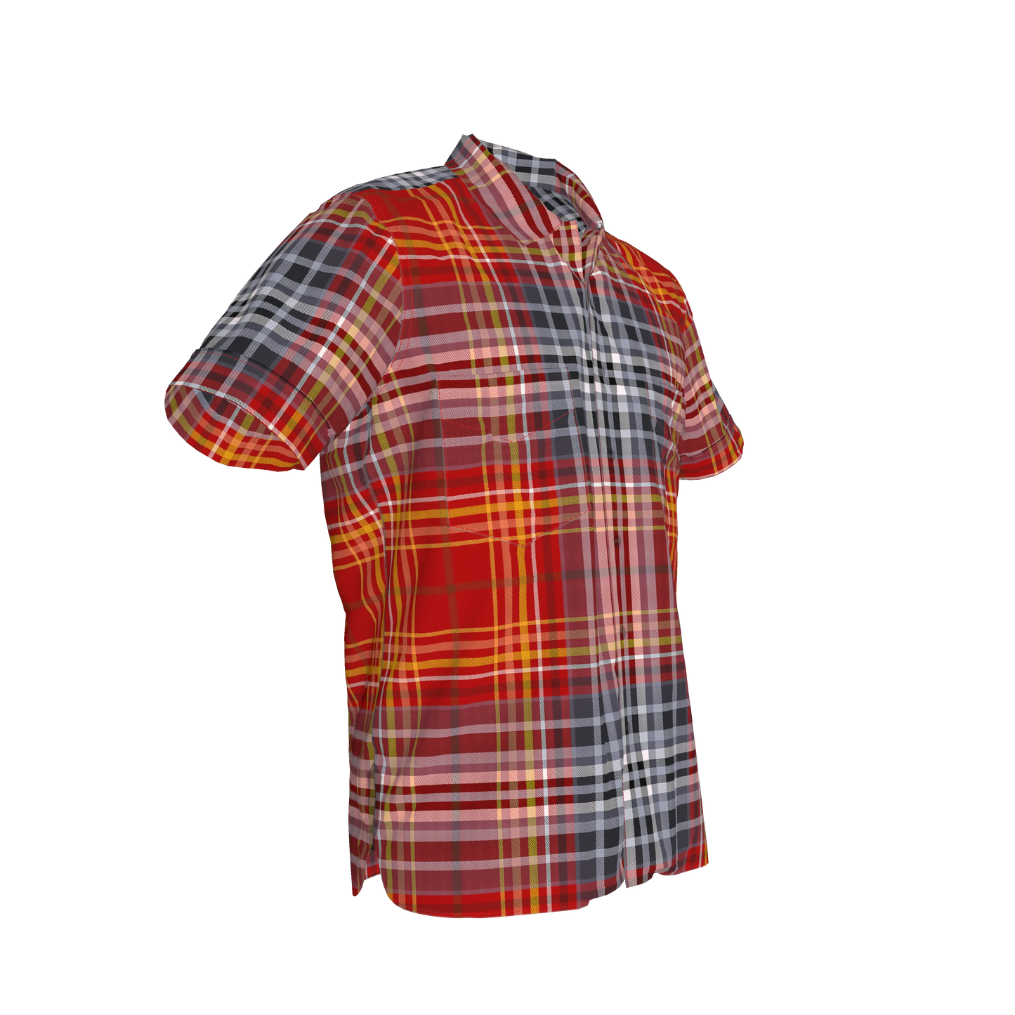 The Fragile Plaid Short Sleeve Shirt