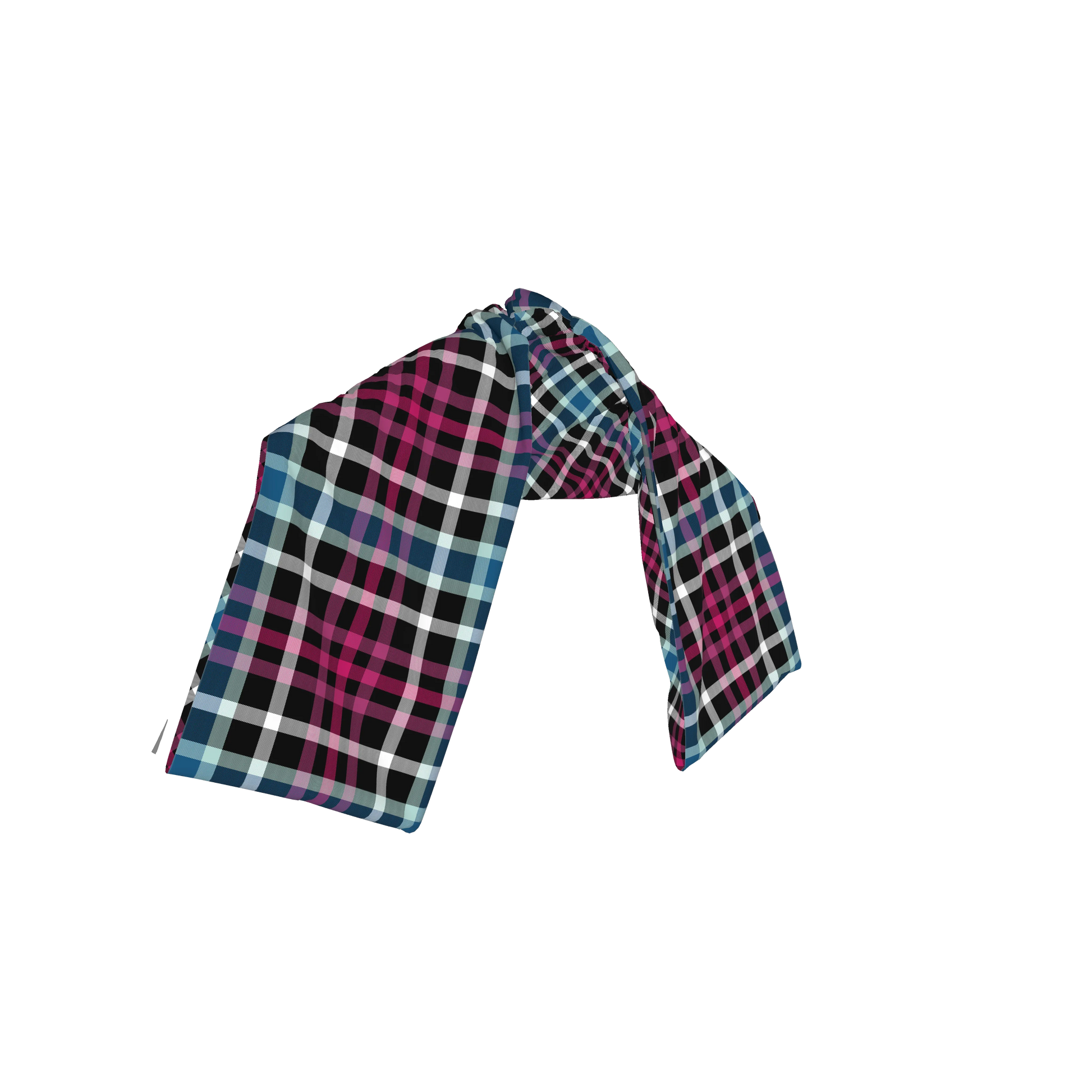 The Pretty Hate Machine Plaid Scarf