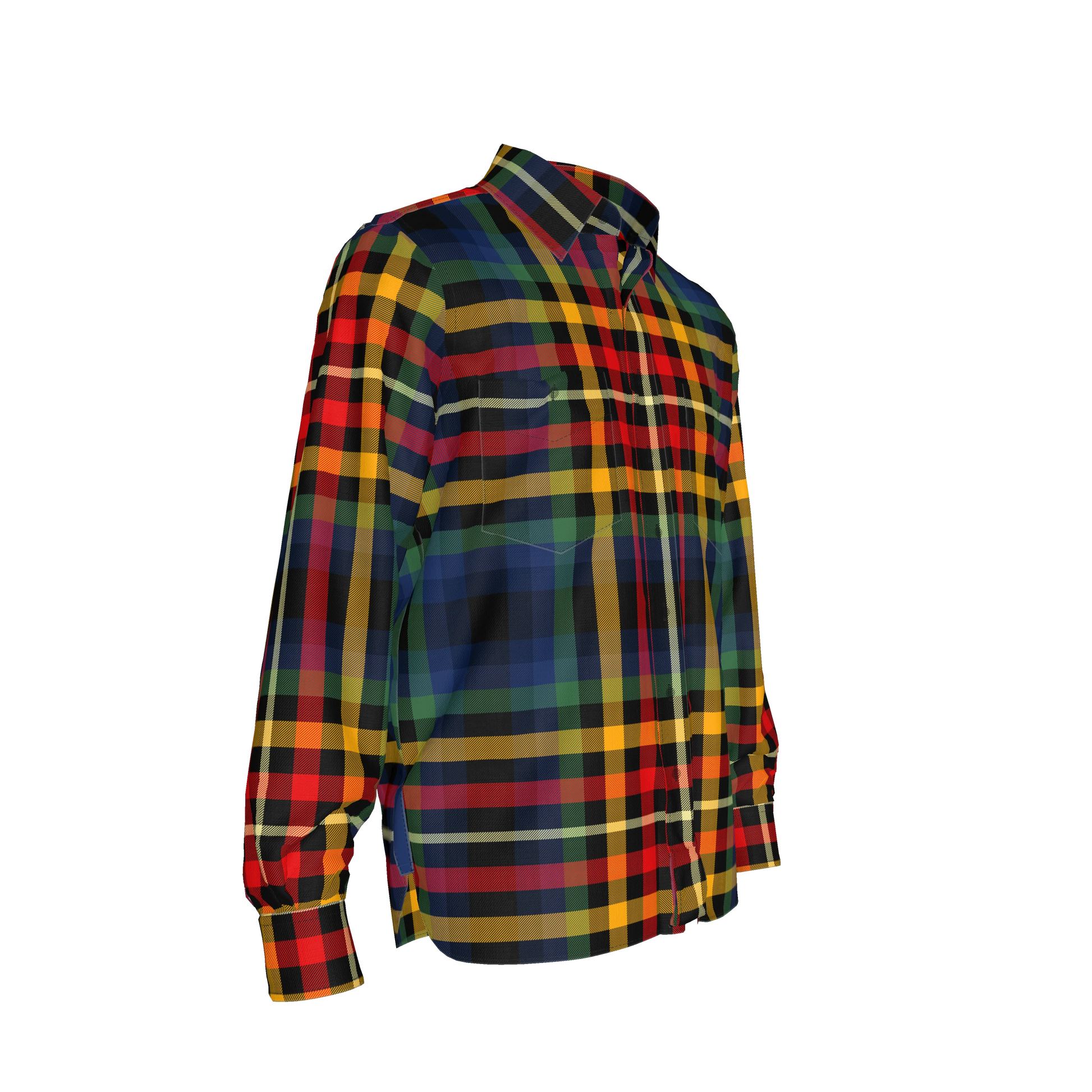 The People’s Instinctive Travels and the Paths of Rhythm Plaid Shirt