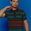 The Old Man and The Sea Stripe Polo Shirt