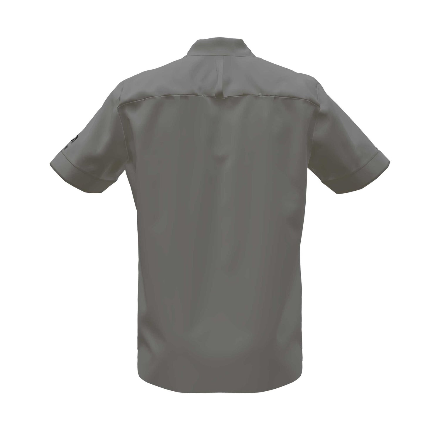 ATDM + Nayland Blake Grey Camp Collar Shirt