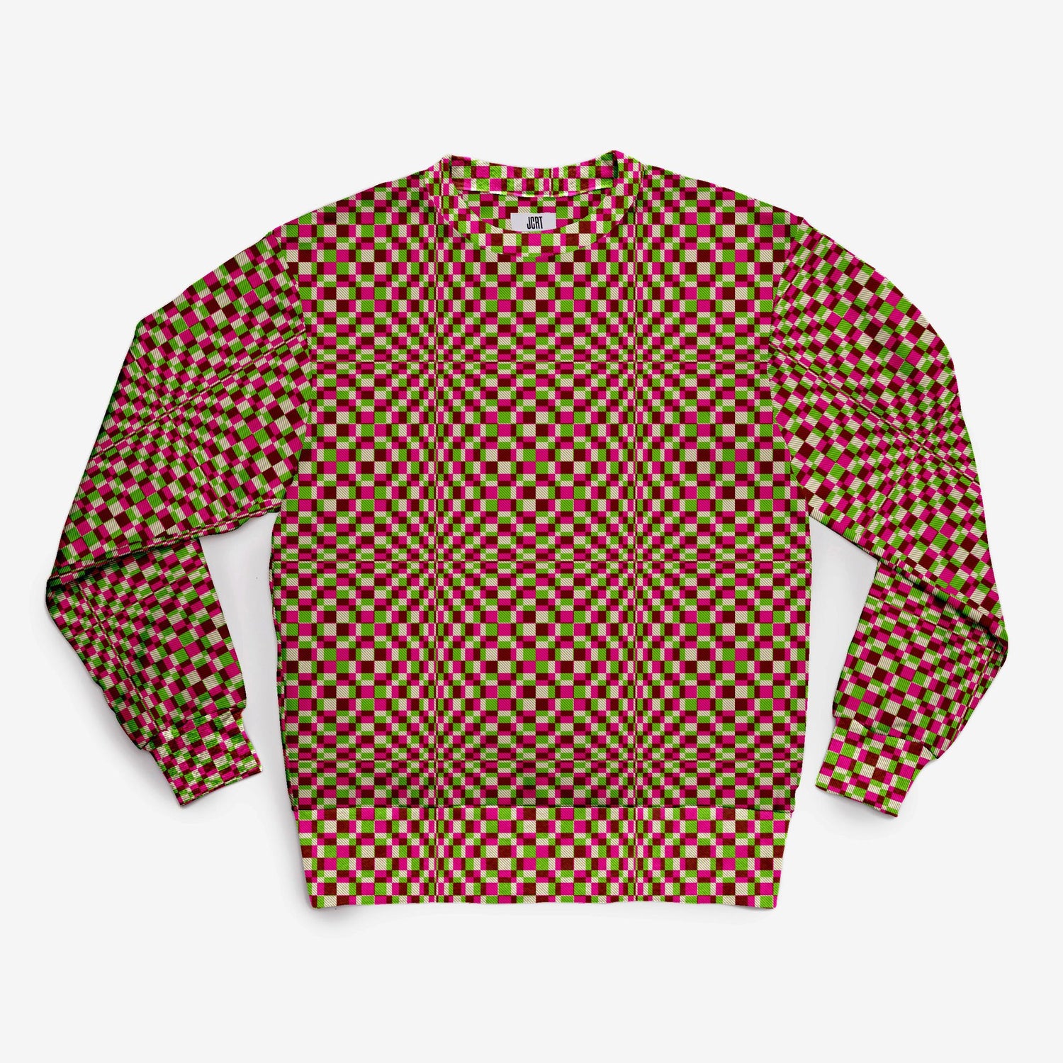 The Screaming Squares Plaid Sweatshirt