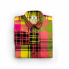 The Never Mind The Bollocks Mixed Plaid Long Sleeve Shirt