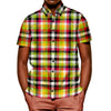 The Germfree Adolescents Plaid Short Sleeve Shirt