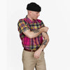 The Earth AD Plaid Short Sleeve Shirt