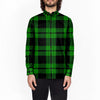 The Biggie Smalls Green and Black Flannel