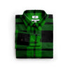 The Biggie Smalls Green and Black Flannel