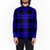 The Biggie Smalls Blue and Black Flannel