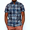 The Ragged Kingdom Love Infinite Plaid Short Sleeve Shirt