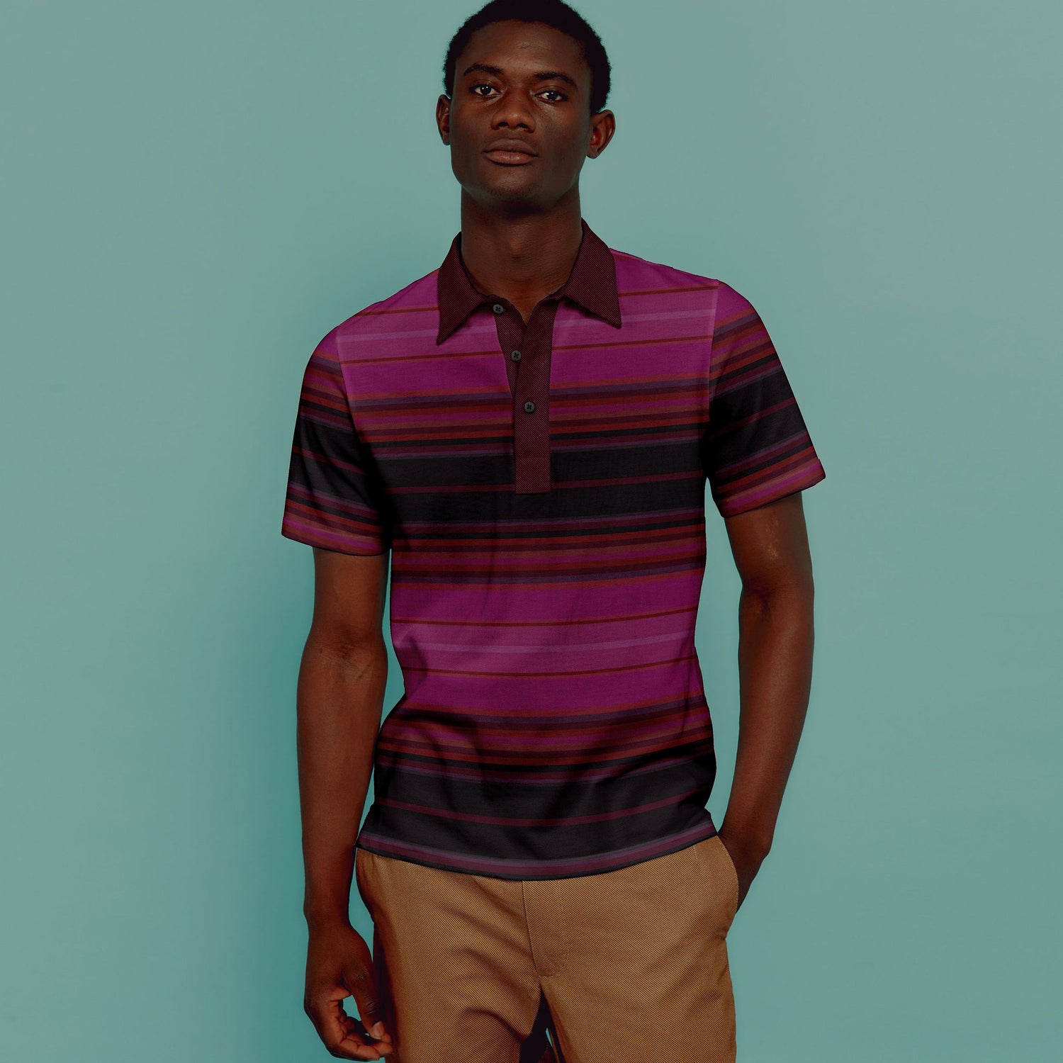 The Loveless Stripe Polo Shirt