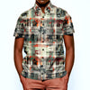 The Ragged Kingdom Nature Nurture Plaid Short Sleeve Shirt