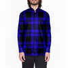 The Biggie Smalls Blue and Black Flannel