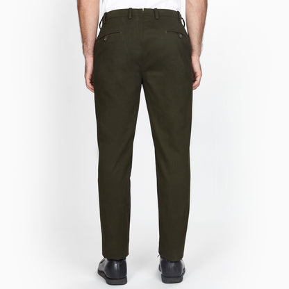 The Olive Paradox Plaid Trouser