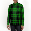 The Biggie Smalls Green and Black Flannel