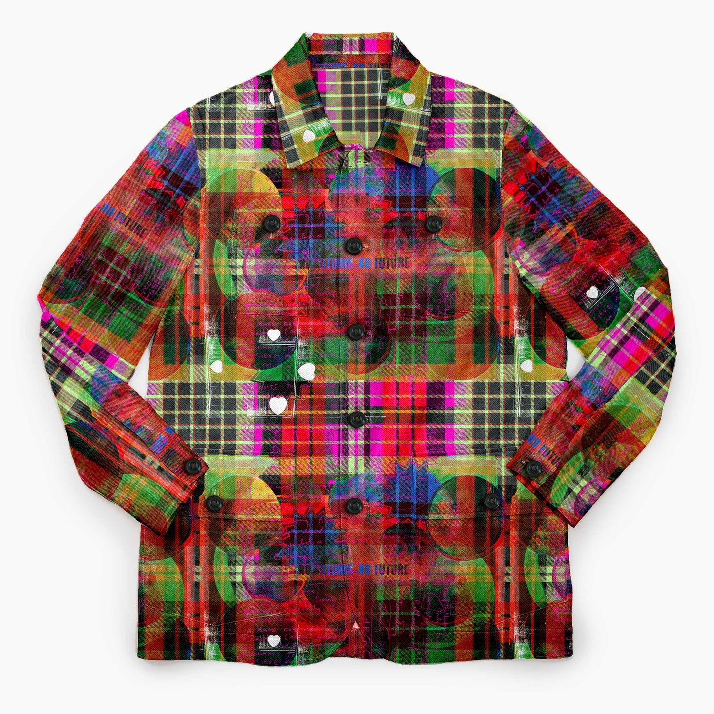 The Ragged Kingdom No Future Plaid Chore Coat