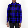 The Biggie Smalls Blue and Black Flannel