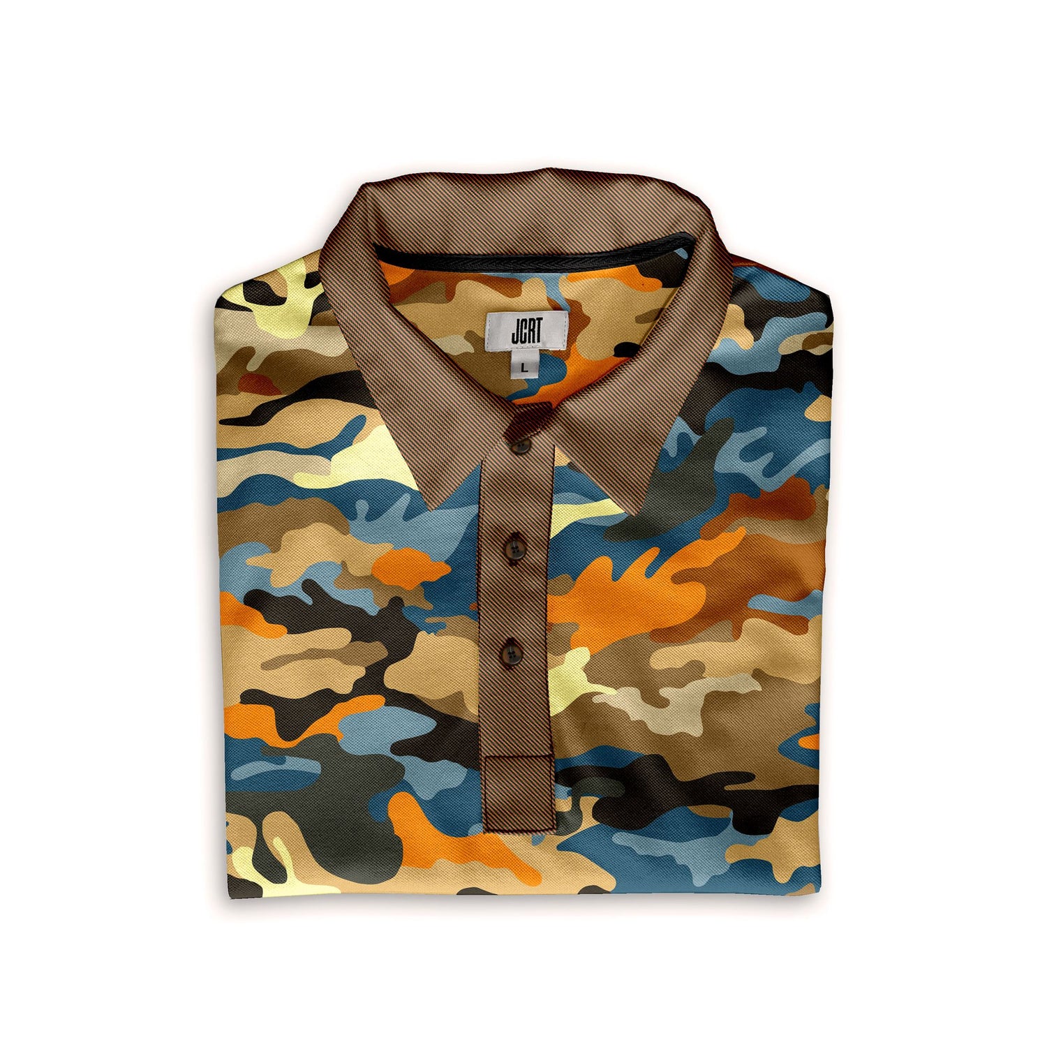 The Modern Life is Rubbish Camouflage Polo Shirt
