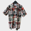 The Ragged Kingdom Nature Nurture Plaid Short Sleeve Shirt