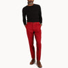 The Winter Tomato Twill Trouser