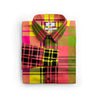 The Never Mind The Bollocks Mixed Plaid Long Sleeve Shirt