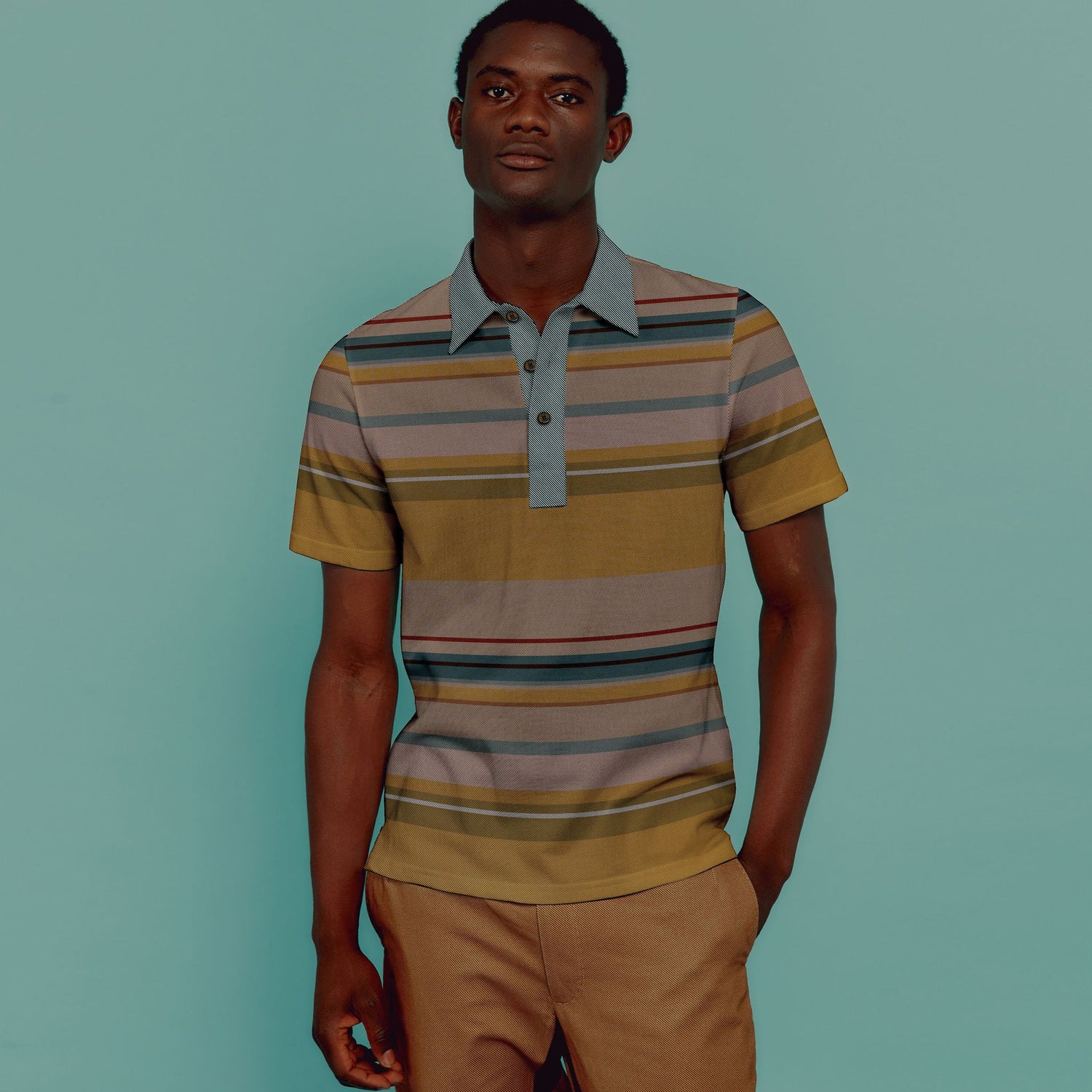 The Hunky Dory Stripe Polo Shirt