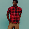 The Loveless Plaid Short Sleeve Shirt