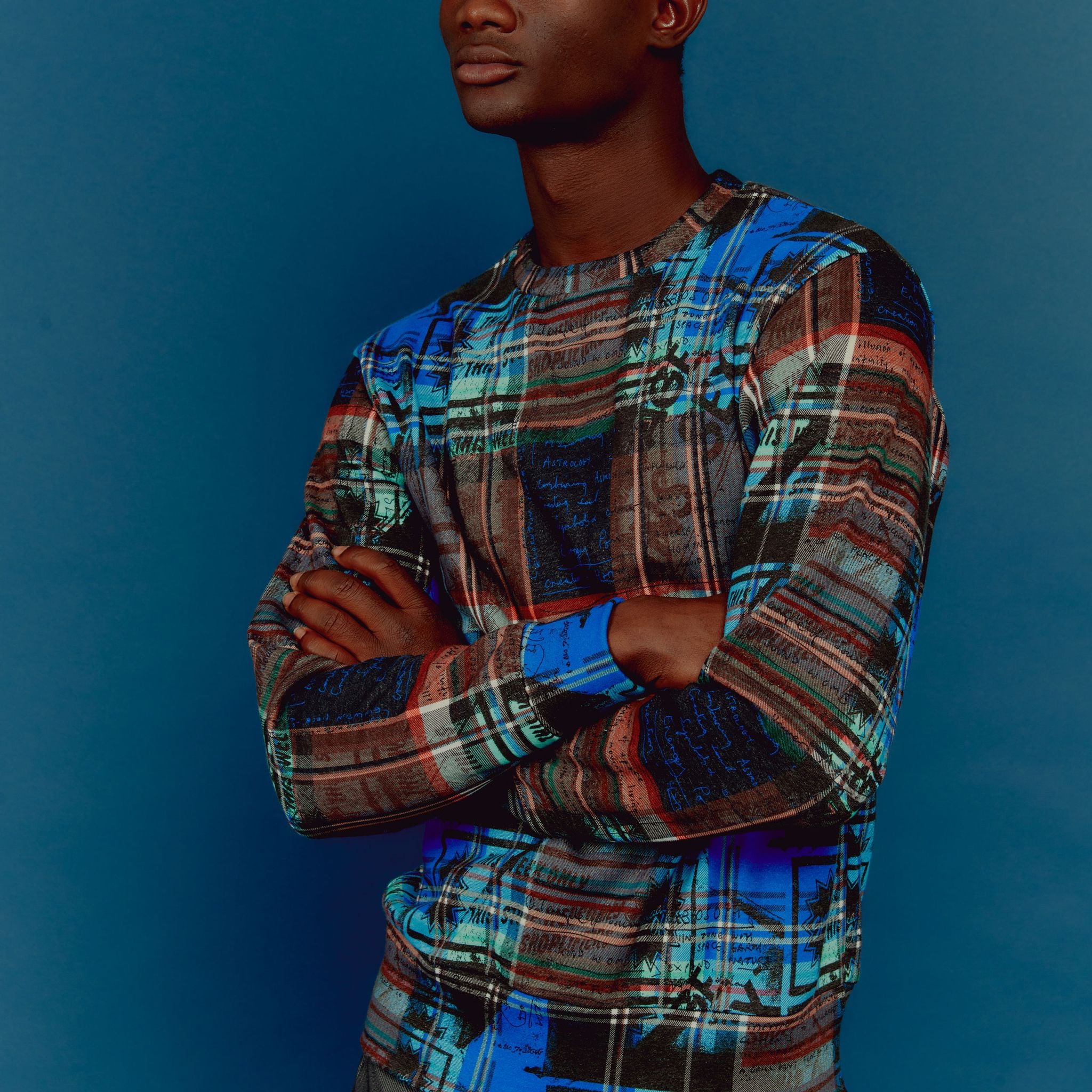 Tartan sweatshirt discount