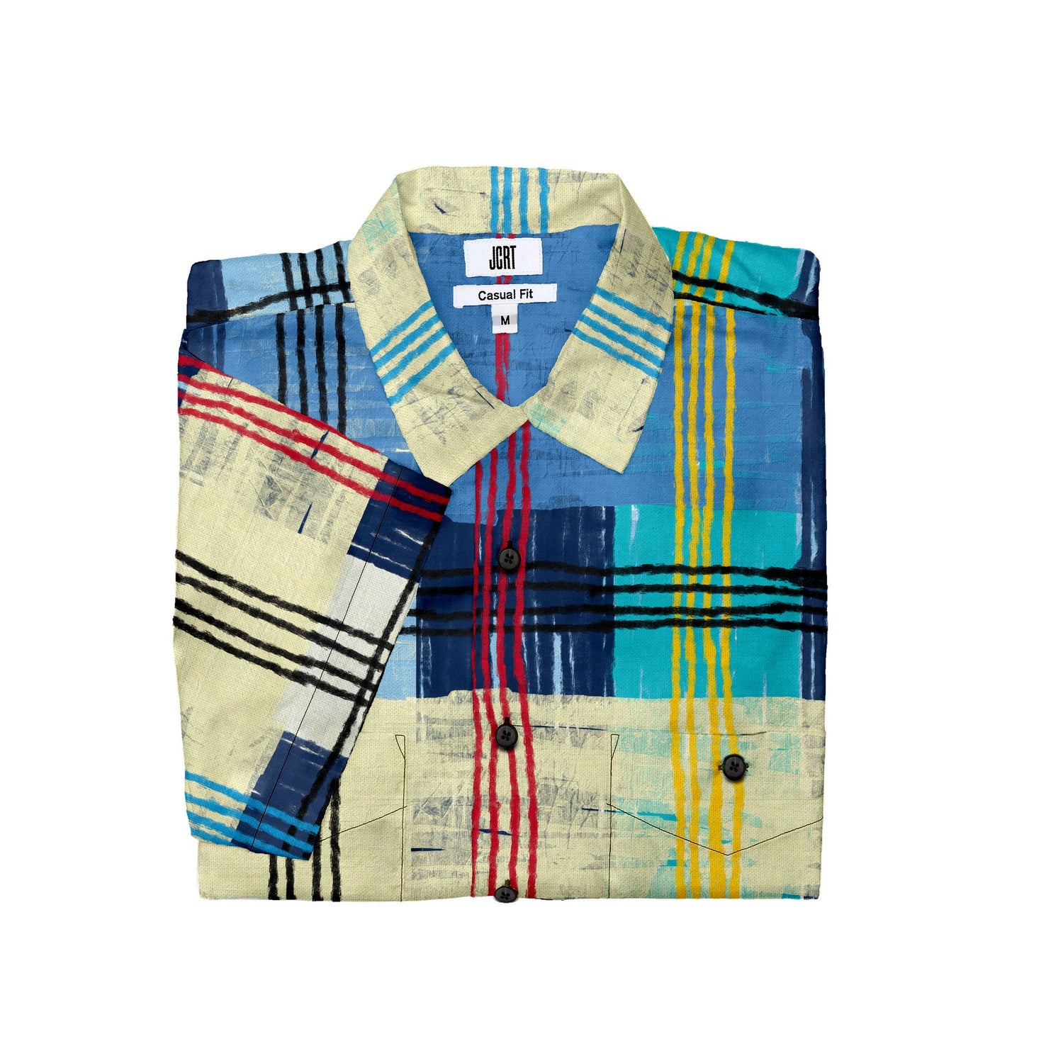 The Basquiat Plaid Short Sleeve Shirt