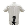 ATDM + Nayland Blake White Camp Collar Shirt