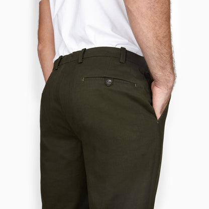 The Olive Paradox Plaid Trouser