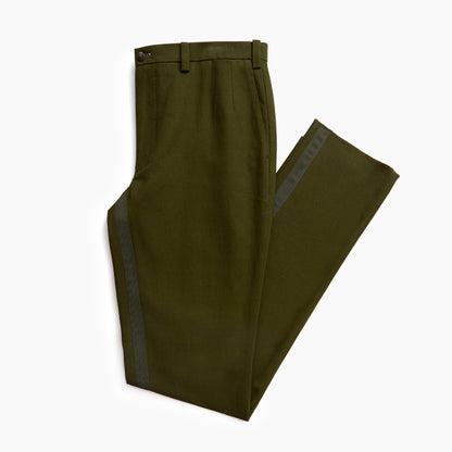 The Olive Paradox Plaid Trouser